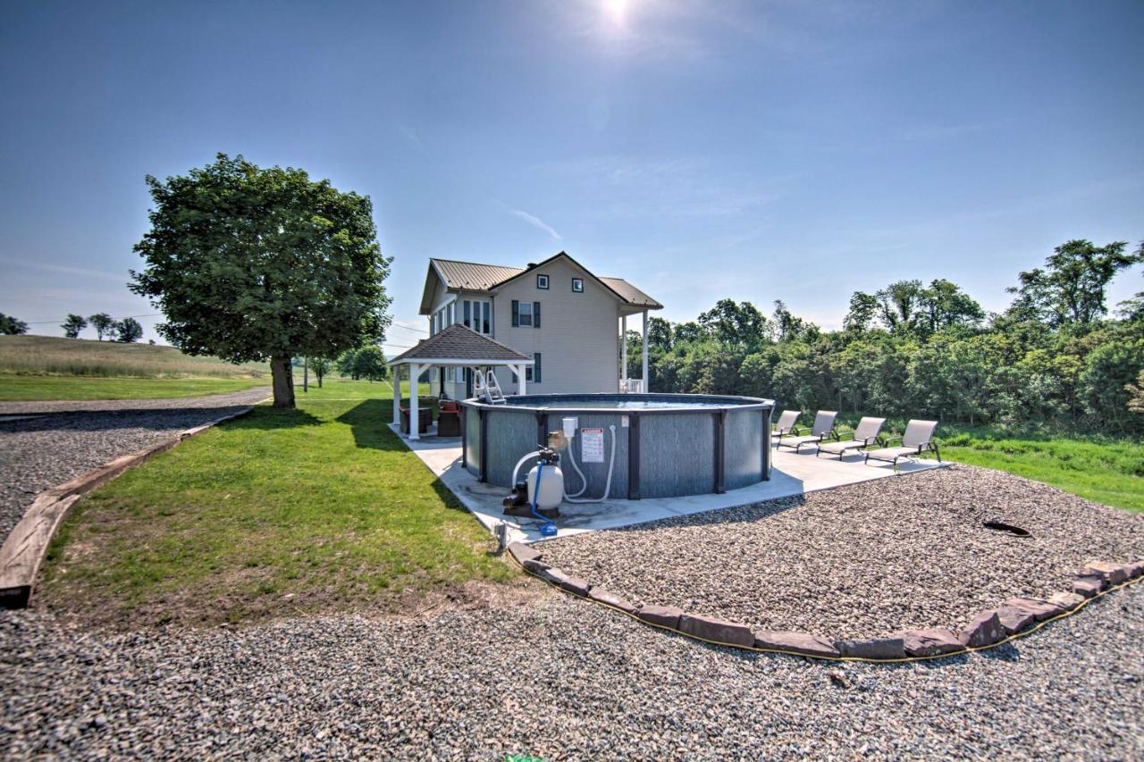 Remote Escape Halifax Farmhouse With Pool And Hot Tub Villa New Buffalo Exterior photo